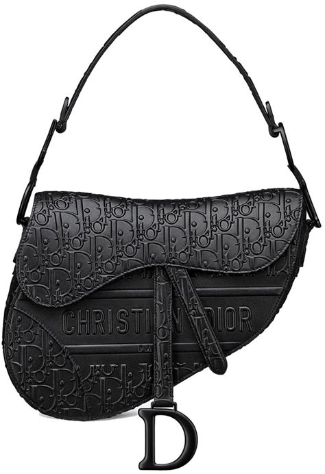 dior saddle bag matte black|dior saddle bag black monogram.